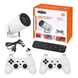 Retro Projetor PortĂĄtil Imagens 4k Video Game 2 Controle Retro Projetor PortĂĄtil Imagens 4k Video Game 2 Controle