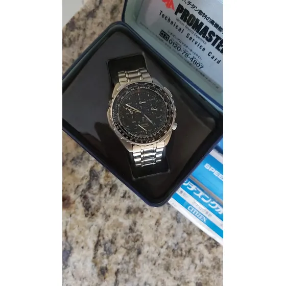 Relógio Citizen Titanium Aviator Promaster