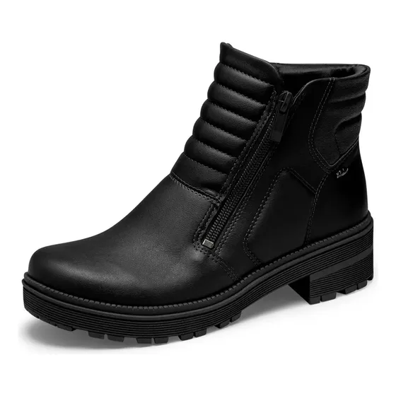 Coturno Biker Com Zíper Cano Curto Canelada Dakota Conforto