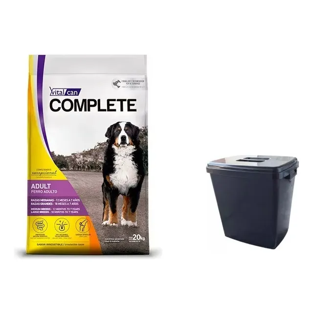 Vitalcan Complete Perro Adulto Raza Mediana/grande 20k+tacho