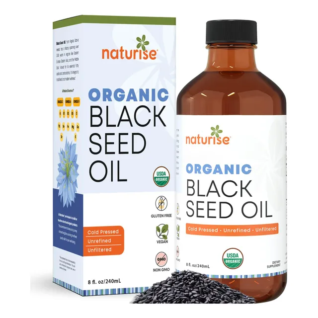 Naturise Aceite De Semilla Negra Orgánico Nigella Sativa