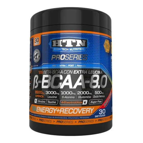 Beta Bcaa 8.0 Con Extra Leucina 30 Servicios 360grs. Htn