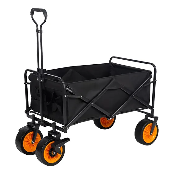 Carro De Playa Plegable Camping Picnic Carrito Transportador