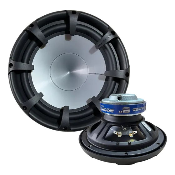 Alto Falante Subwoofer 8polegadas Hurricane Class 200rms 4ohms Com Grade