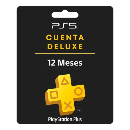Playstation Plus Deluxe 12 Meses