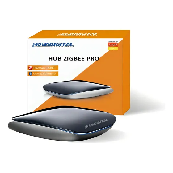 Hub Zigbee Mesh Wifi Novadigital HNZ-PRO 3 Bluetooth Ble Sem fio Automação Tuya Smart Life Bridge Pr
