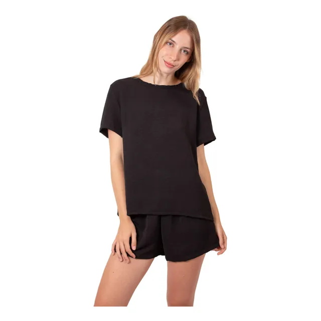 Pijama Mujer Corto Cey Nuevo Verano Fresco Moda Nueva Dama