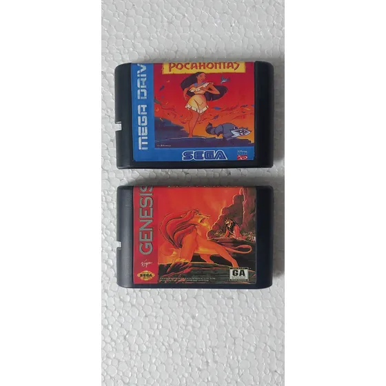 Pocahontas & The Lion King Para Mega Drive