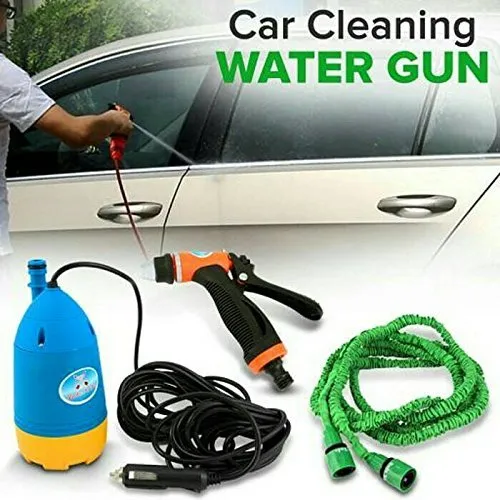 Omba De Agua Portátil Para Vehículo Sumergible Con Pistola