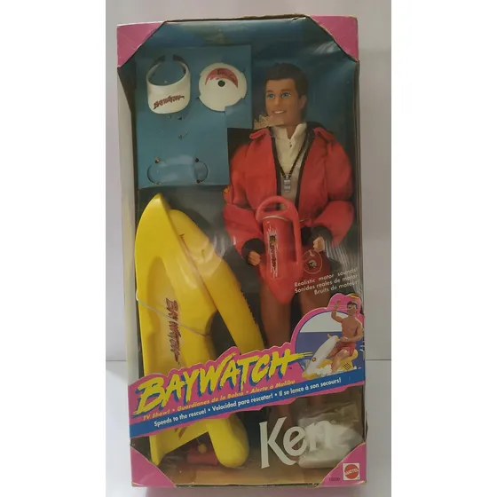 Muñeca Barbie Ken De Coleccion Baywatch Vintage