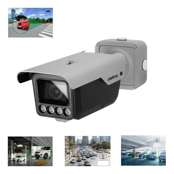 Câmera Ip Vip 5460 Lpr Ia Intelbras Lê Placa Mercosul Á 60km