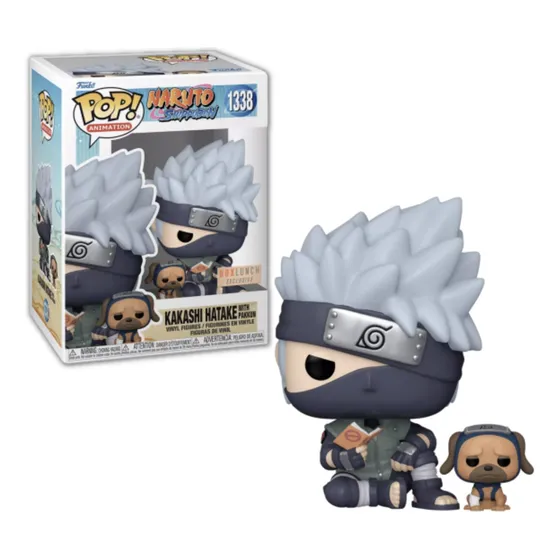 Kakashi Con Pakkun Funko Pop 1338 Naruto Shippuden Exclusivo