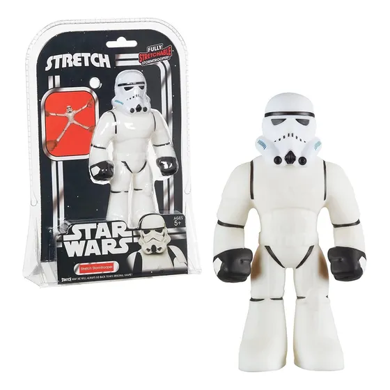 Figura De Acción Stormtrooper Star Wars 17 Cm Estirable