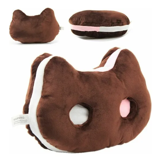 Muñeco De Peluche De Gato Galleta 25 Cm