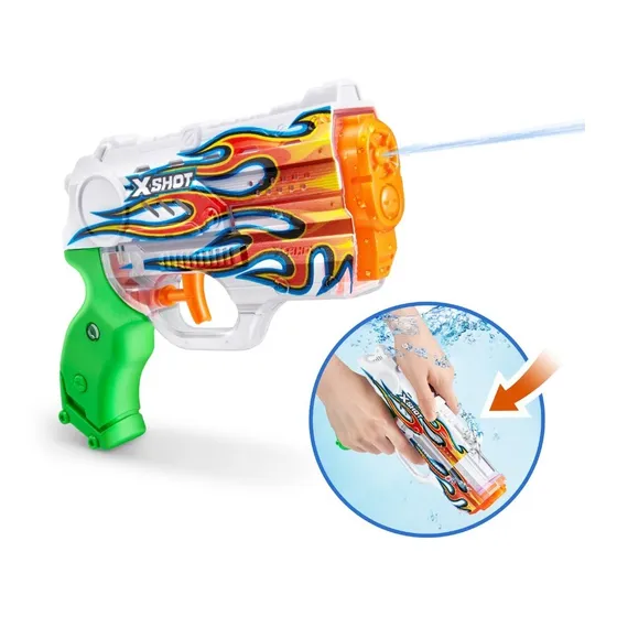 Lanzador Agua Skins Nano Inferno - Xshot