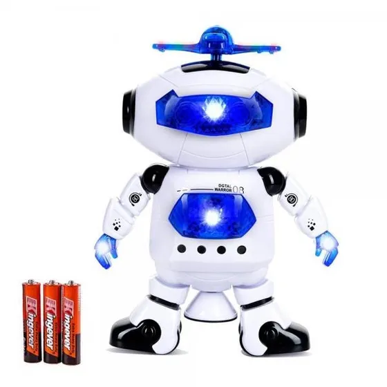 Robot Electrónico Con Luces Y Sonidos Classic Glow