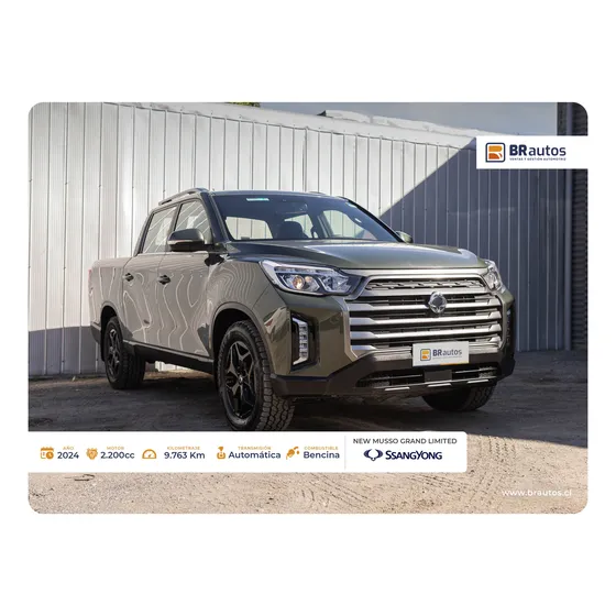 Ssangyong New Musso New Musso Grand Limited 4wd 2.2 Aut