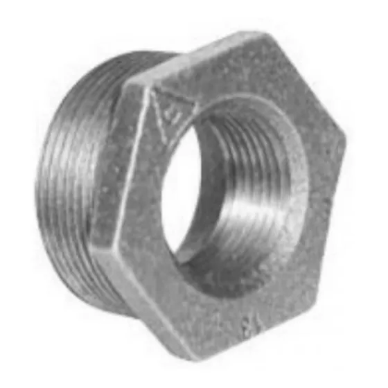 Bushing Reduccion 2 Pulgadas Galvanizada Acueducto Caracas.