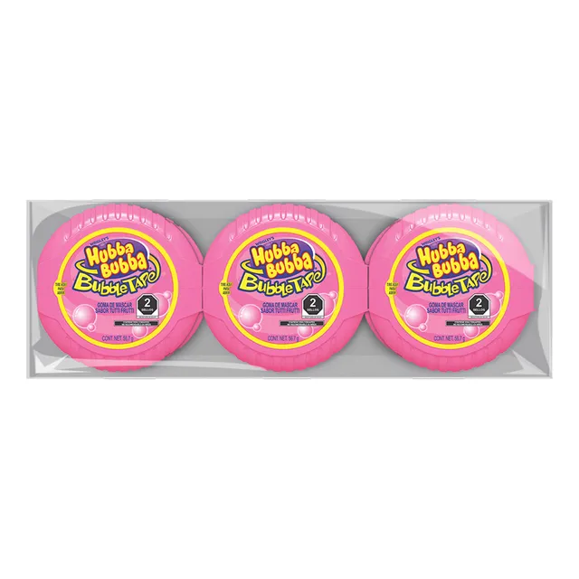 Hubba Bubba Chicle sabor Tutti-frutti 6 piezas de 56.7g