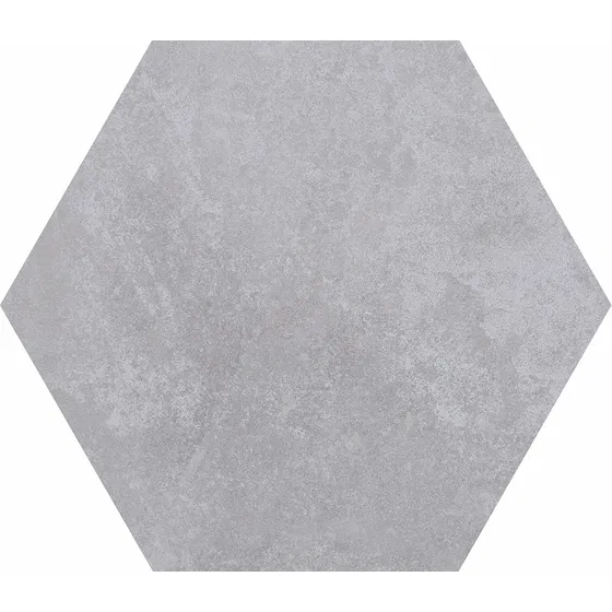 Ceramica Piso O Pared Hexagonal Gris Mate. Ceramicarte =)