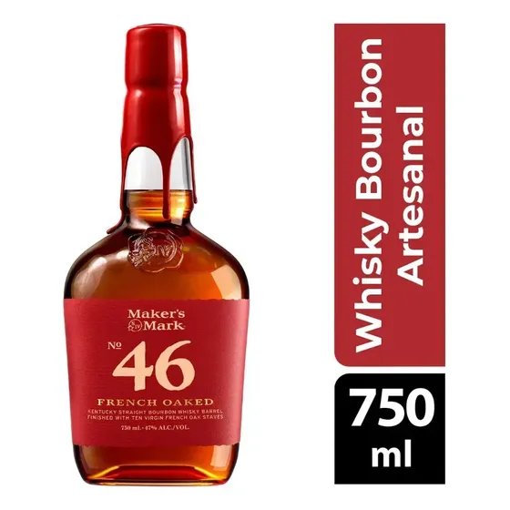 Whisky Bourbon Makers Mark 46 750 Ml Garrafa