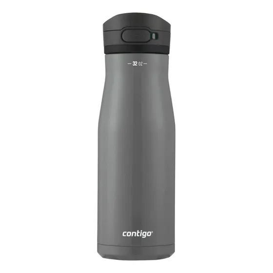 Botella De Agua Jackson Chill 946 Ml Contigo Hidratación Color Gris Oscuro