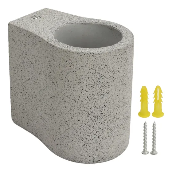 Aplique De Pared Led G9 De Cemento Estilo Industrial