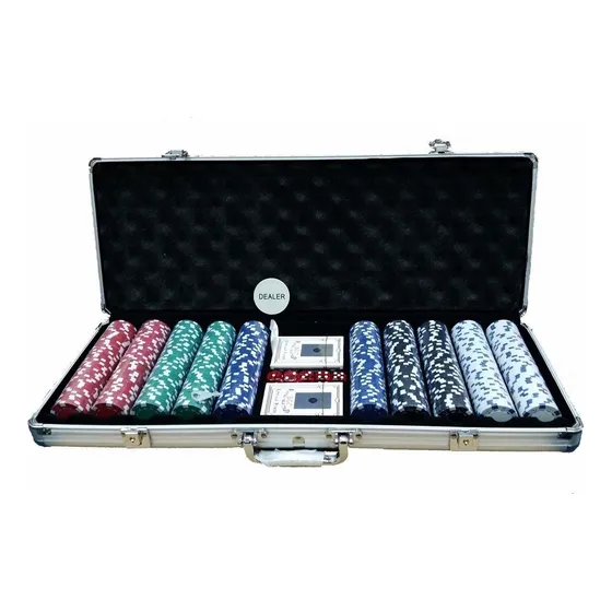 Maletin Con 500 Fichas De Poker