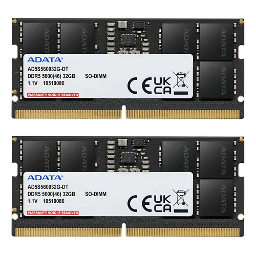 Memória RAM portátil Adata Ddr5 32gb 4800 MT/s | Parcelamento sem