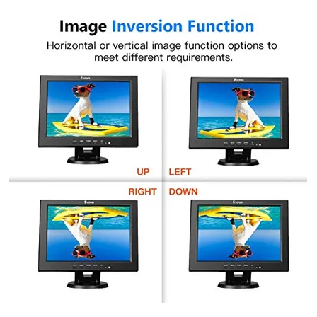 Monitor Eyoyo 12  Hdmi 800x600 Tft Lcd Portátil Con Altavoz