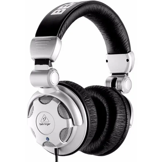 Behringer Hpx2000 Audífonos Profesionales Para Dj Color Plateado Y Negro