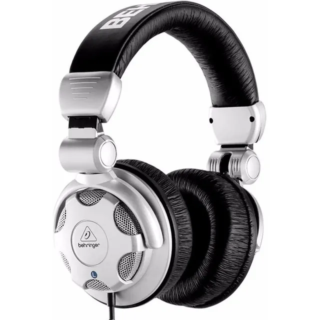 Behringer Hpx2000 Audífonos Profesionales Para Dj Color Plateado y Negro