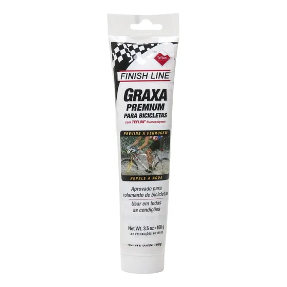 Graxa Premium Para Rolamento De Bike Finish Line Teflon 100g