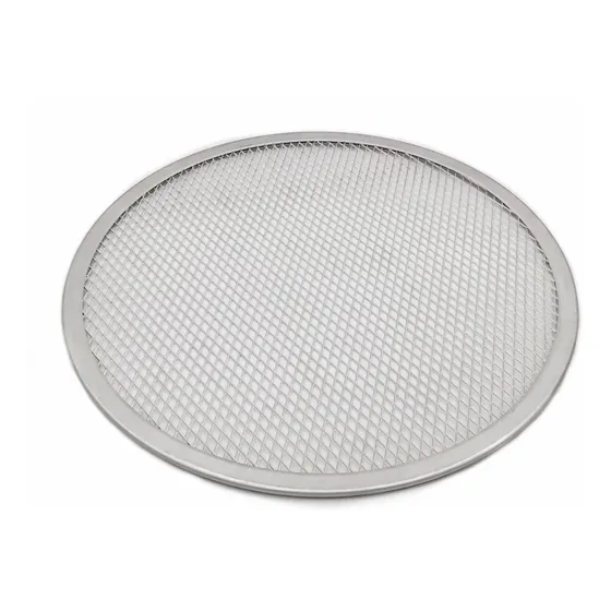 Malla Perforada Para Pizza 12puLG Marca Winco. Bredys