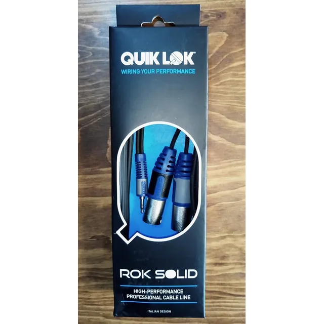 Cable Quiklok De 3mts Canon Macho A Miniplug 3.5 Rksa/192-3