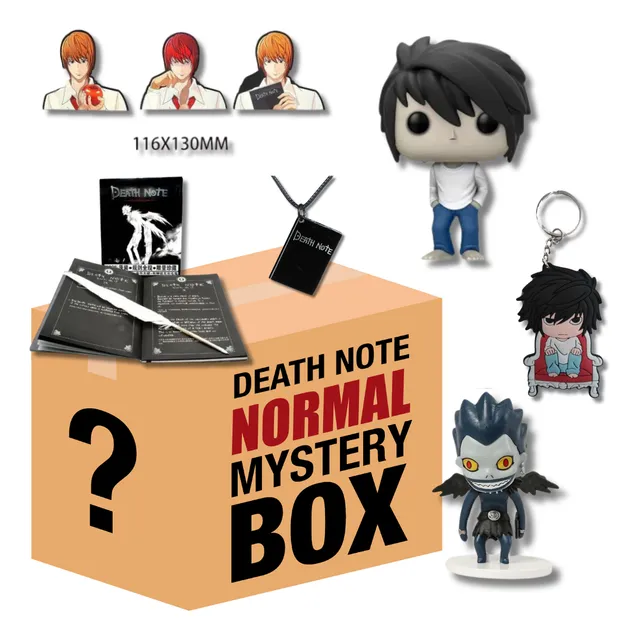Death Note Mystery Box Libreta Figura Llavero Y+ - Miltienda