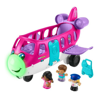Fisher-price Little People Avião Dos Sonhos Barbie - Mattel Fisher-price Little People Avião Dos Sonhos Barbie - Mattel