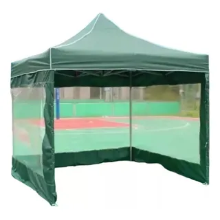 Tenda Gazebo Sanfonado 3x3 Com Laterais Transparente Tenda Gazebo Sanfonado 3x3 Com Laterais Transparente