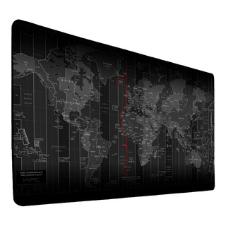 Mouse Pad Gamer Extra Grande 90 X 40 Borda Cost Mapa Mundi Mouse Pad Gamer Extra Grande 90 X 40 Borda Cost Mapa Mundi