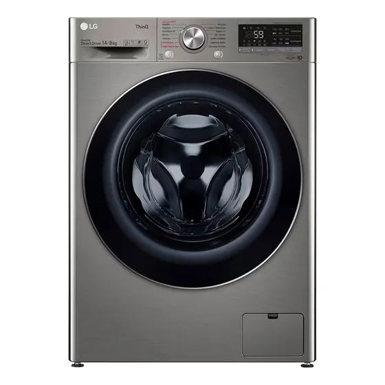 Lavasecarropas LG Wd14 Frontal 14kg Inox Inverter Thinq Wifi