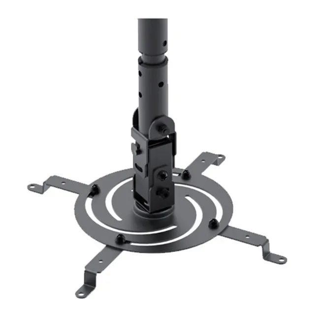 Soporte Para Proyector Universal Regulable 80cm A 1.20m Color Ónix