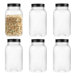 Frascos De Plástico Transparente Omnisafe De 32 Onças Com T Frascos De Plástico Transparente Omnisafe De 32 Onças Com T