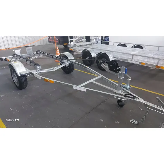 Trailer Homologado Para Moto De Agua Con Rolos. Galvanizado