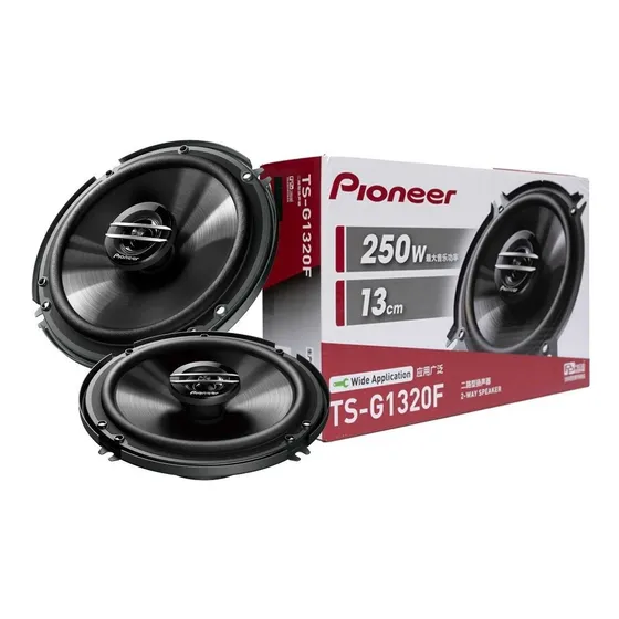 Par Parlantes Carro 13cm 2 Vias, 250 Watts Pioneer Ts-g1320f