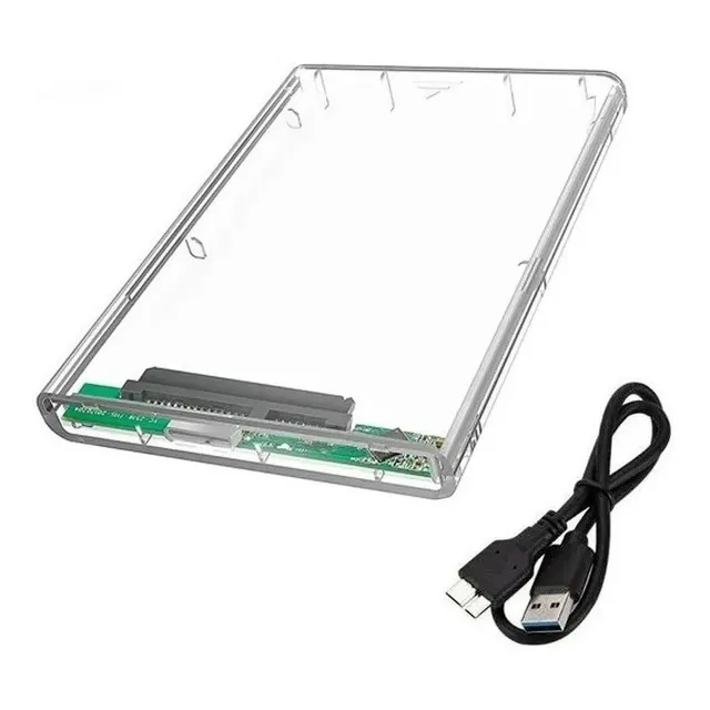 Encapsulador De Disco Duro 2.5 Hdd Transparente Seisa Itech