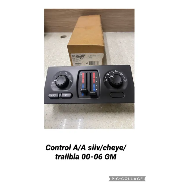 Control A/a Silv/cheye/trailblazer 00-06 Gm