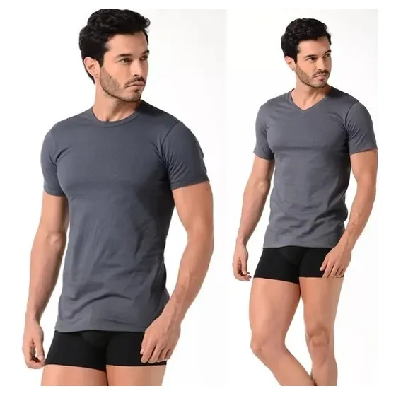 Franelas Unicolor Para Estampar 100% Algodon Geordi