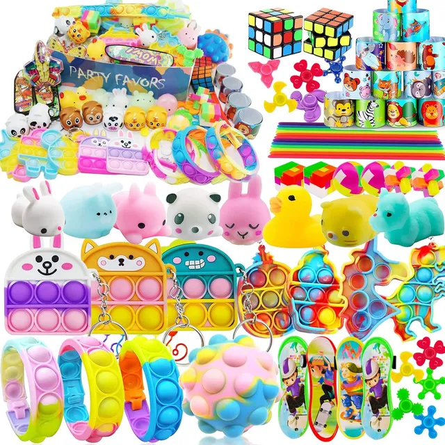 51 Juguetes Para Fiestas Pop Para Niños, Mini Juguetes Para