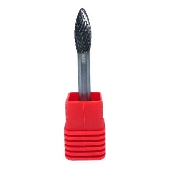 Fresa Lima Rotativa H-8 Para Fresado Ø8mm Metal Duro