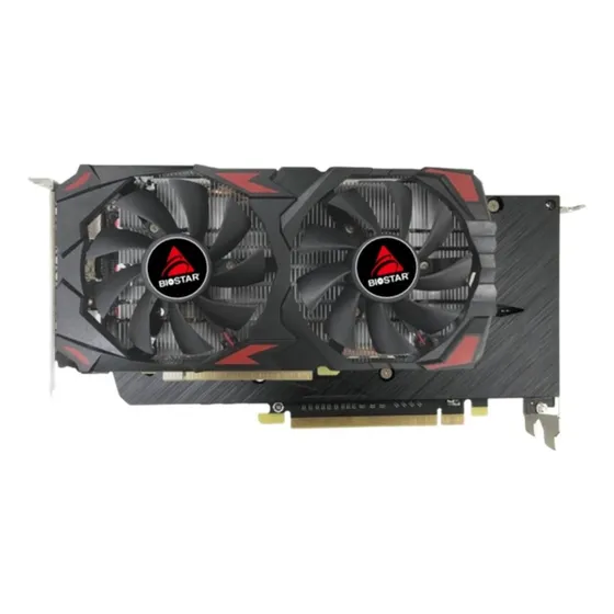Placa De Vídeo Biostar Rx580 8gb 2048sp 256 Bits Pcie
